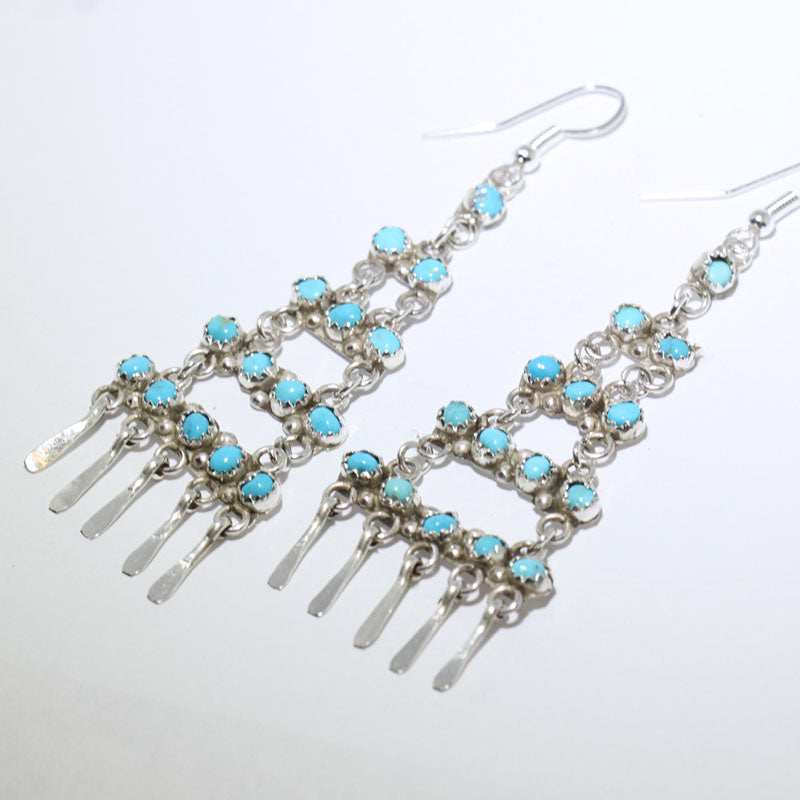 Turquoise Earrings by Navajo