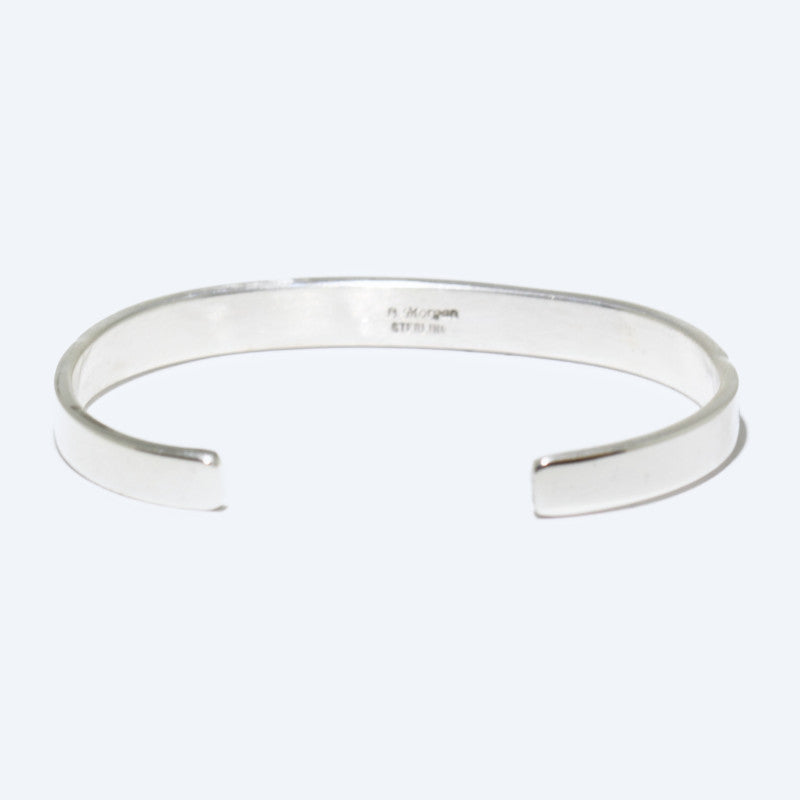 Silver Bracelet by Bruce Morgan (0.20")