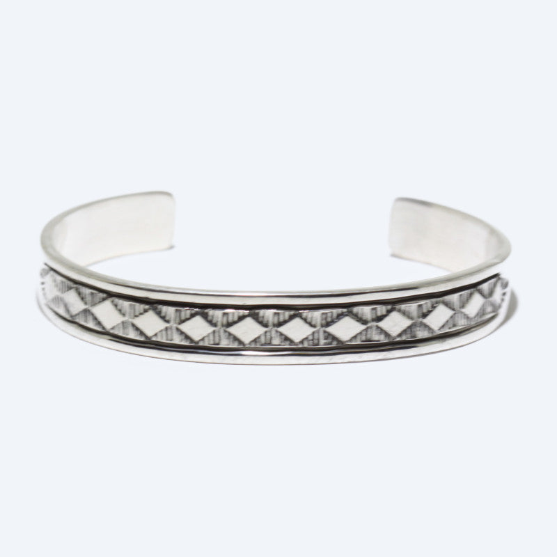 Silver Bracelet by Bruce Morgan (0.37")