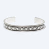 Silver Bracelet by Bruce Morgan (0.37")