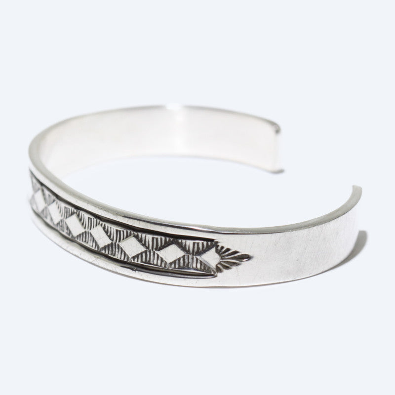 Silver Bracelet by Bruce Morgan (0.37")