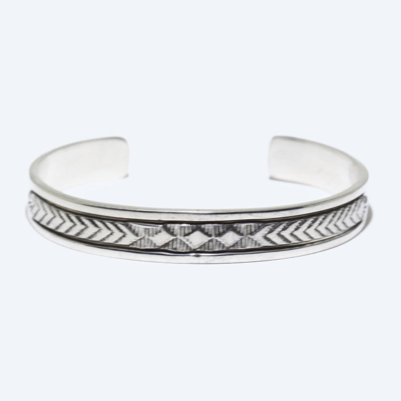 Silver Bracelet by Bruce Morgan (0.37")