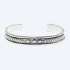 Silver Bracelet by Bruce Morgan (0.37")