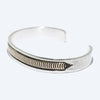 14K & Silver Bracelet by Bruce Morgan (0.37")