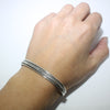 Silver Bracelet by Bruce Morgan (0.20")