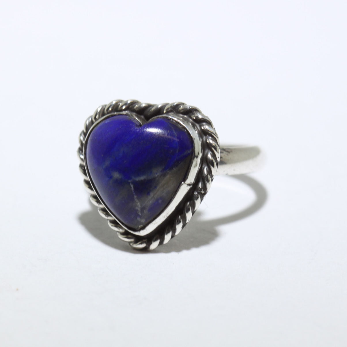 Lapis Heart Ring by Robin Tsosie