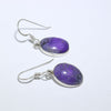 Sugilite Earrings by Navajo