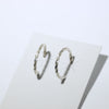 Silver Hoop Earrings by Navajo