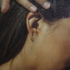 Silver Hoop Earrings by Navajo