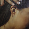 Silver Hoop Earrings by Navajo