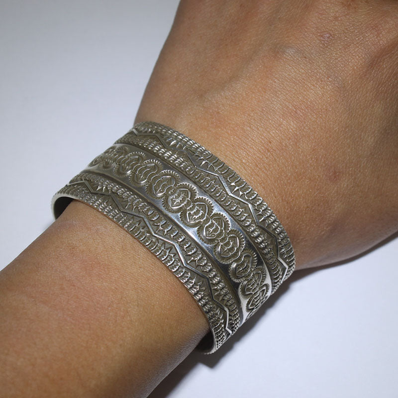 Stamp work Bracelet by Darrell Cadman