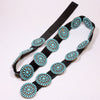 Zeita Begay Cluster concho belt