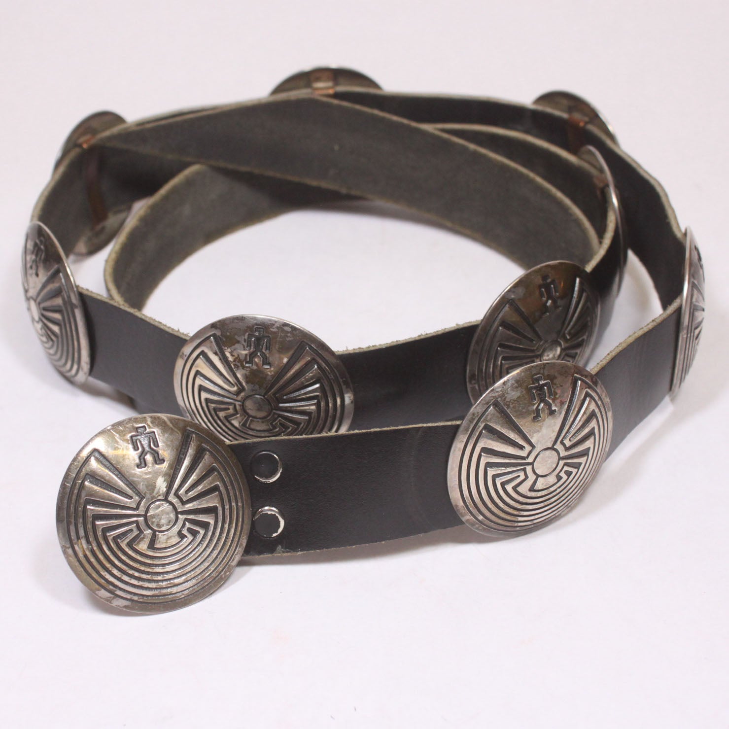 Old Pawn concho belt