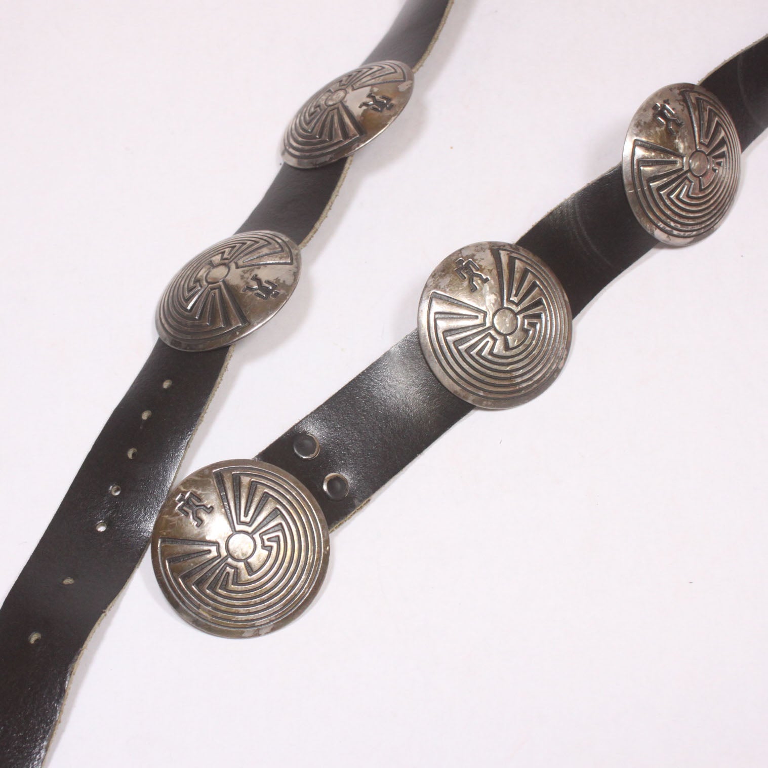 Old Pawn concho belt