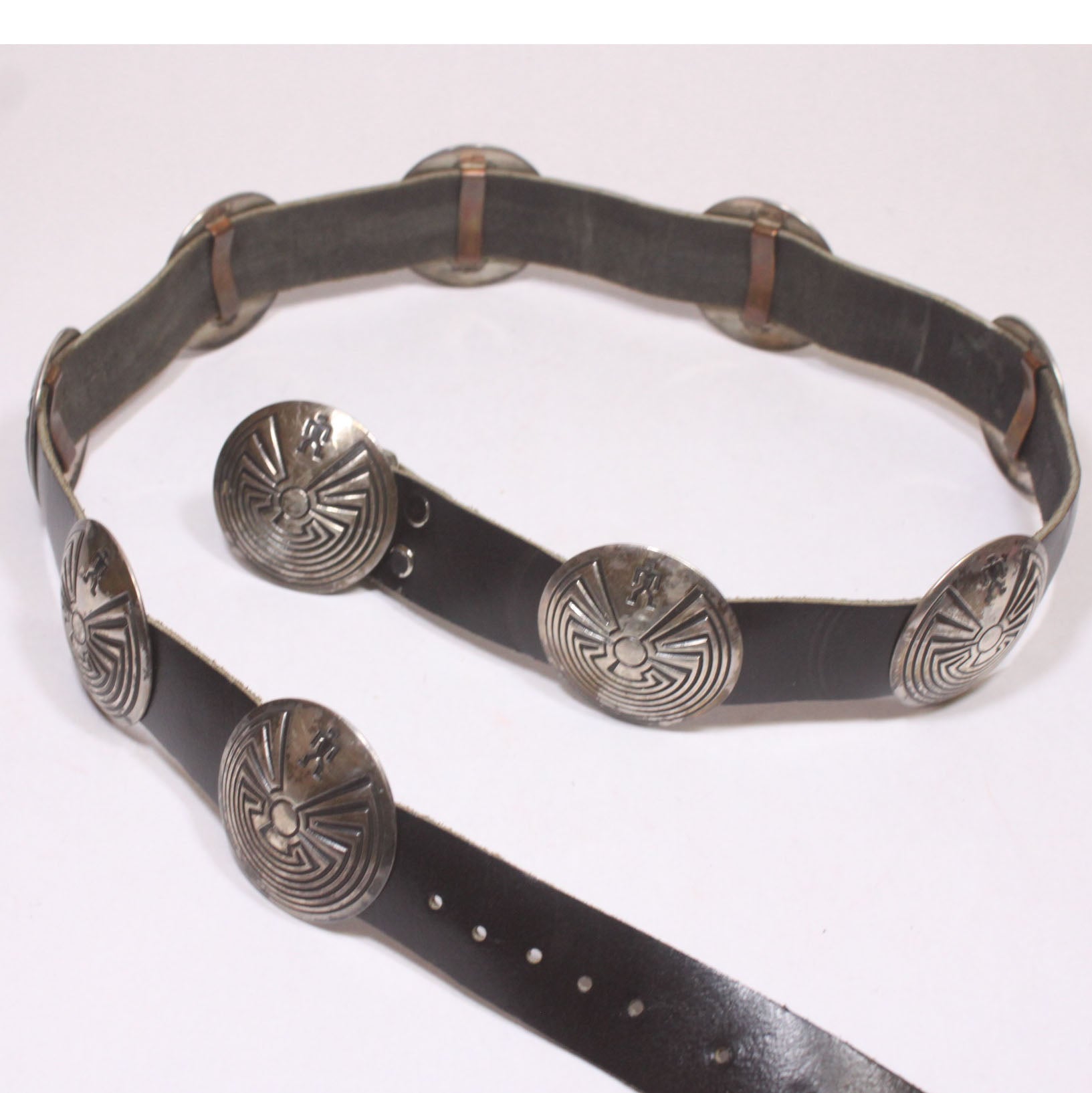 Old Pawn concho belt