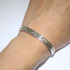 14K & Silver Bracelet by Bruce Morgan (0.20")