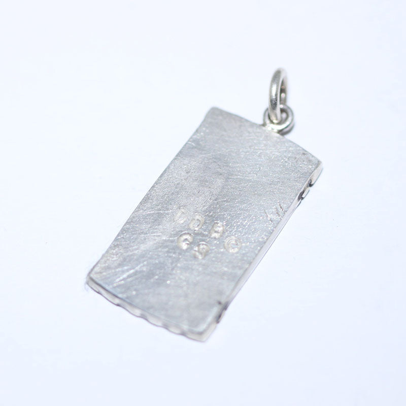 Coin Silver Pendant by Darryl Dean Begay