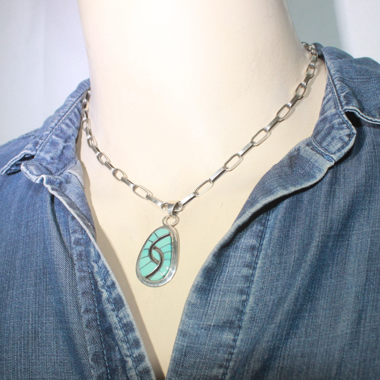 Zuni Pendant by Amy Wesley
