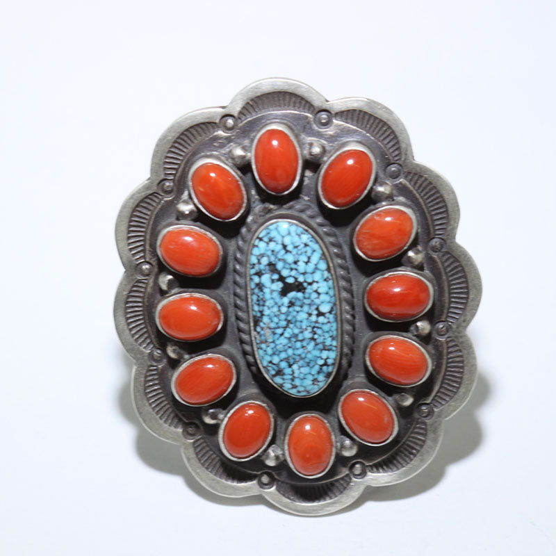 Kingman Ring by Herman Smith Jr size 8.5