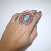 Kingman Ring by Herman Smith Jr size 8.5