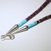 Purple spiny and turqouise necklace