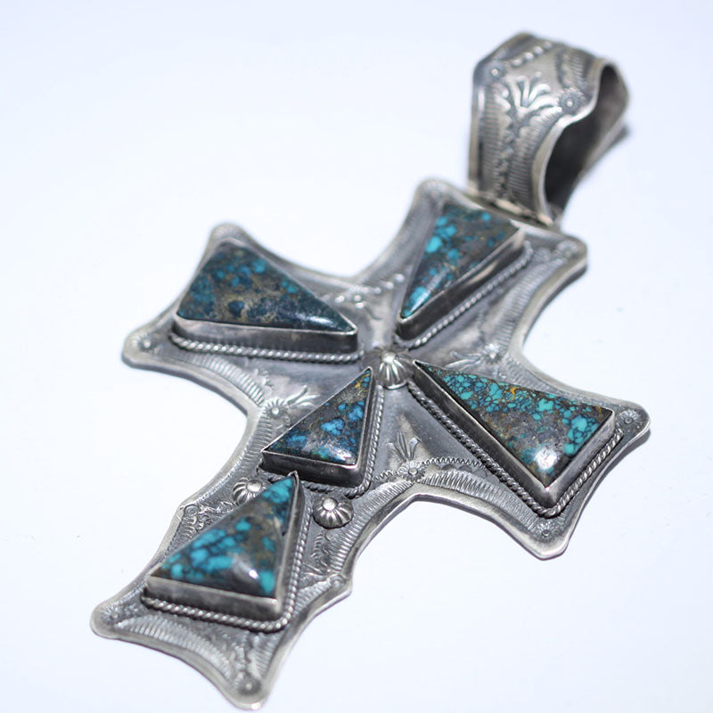 Red Mountain Pendant by Arnold Goodluck