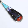 Micro Inlay pendant by Erwin Tsosie