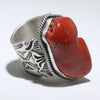 Coral Ring by Bo Reeves size 8.5