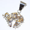 Inlay Bear Pendant by Steve Francisco