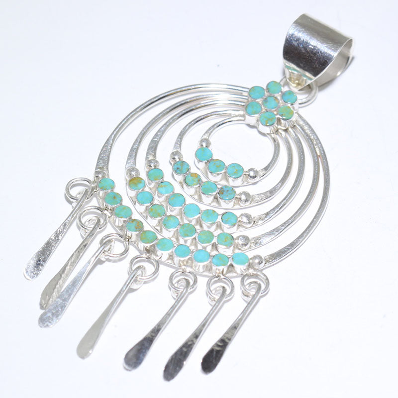 Turquoise Pendant by Michelle Peina