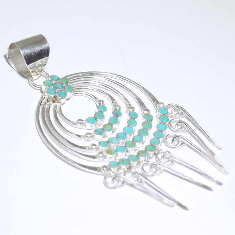 Turquoise Pendant by Michelle Peina
