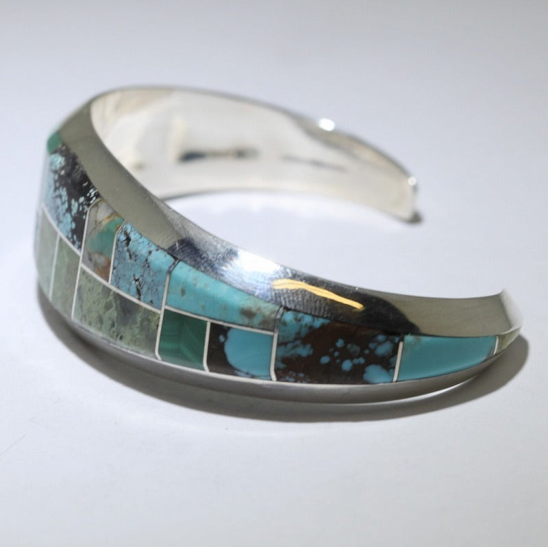 Inlay zuni bracelet