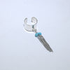 Silver earrring cuff by Navajo
