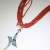 14K and Lone Mountain Necklace by Wes Willie