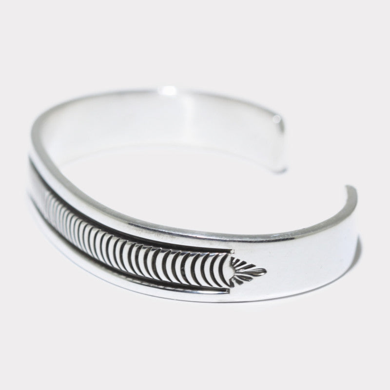 Silver Bracelet by Bruce Morgan (0.37")