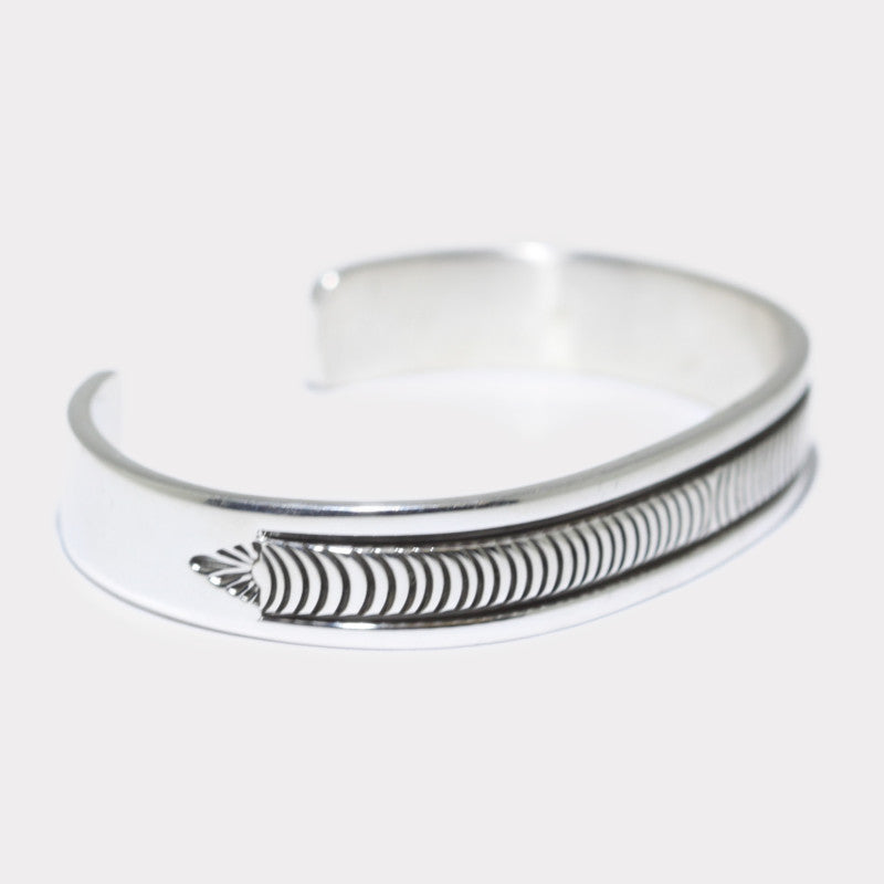 Silver Bracelet by Bruce Morgan (0.37")