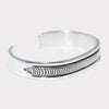 Silver Bracelet by Bruce Morgan (0.37")