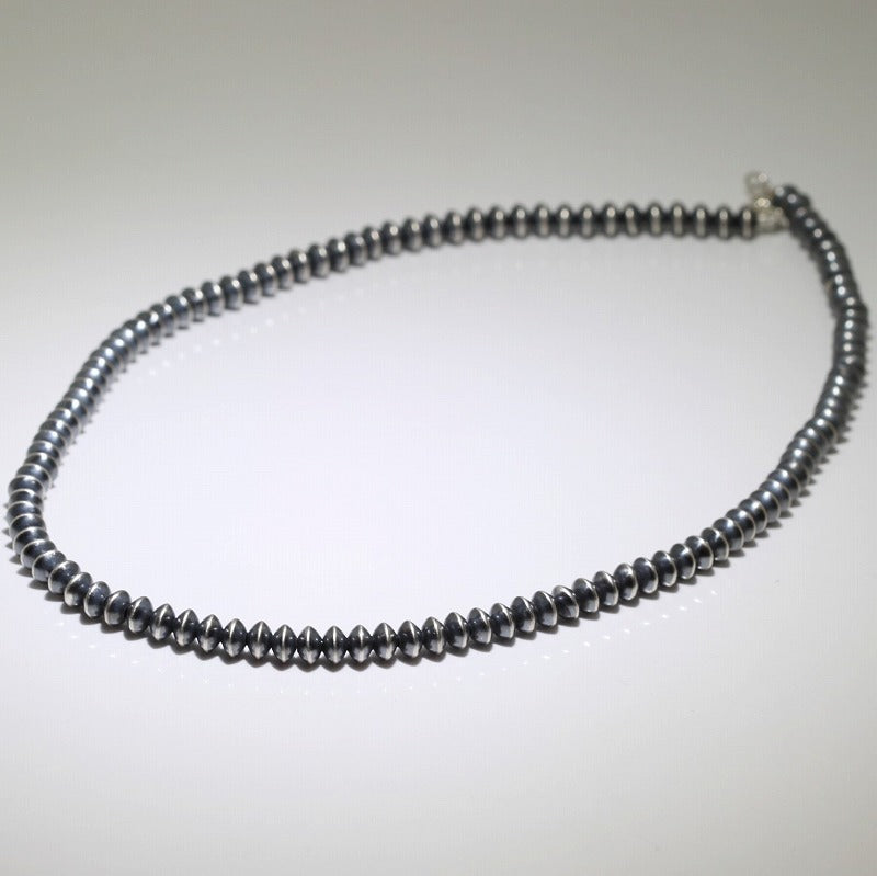 Saucer Navajo Pearls 5mm 16-24inch