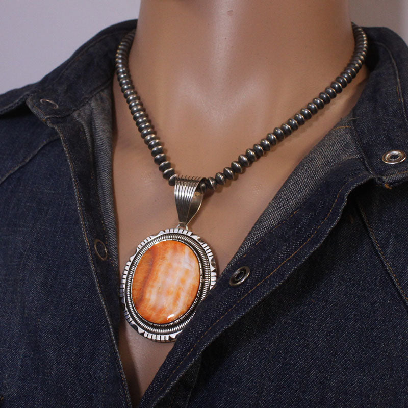 Spiny Pendant by Tsosie White