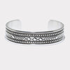 Silver Bracelet by Bruce Morgan 5-1/4inch