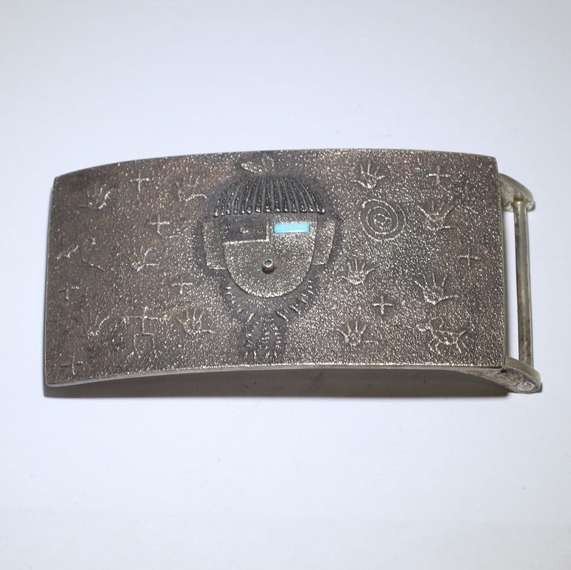 Kachina Buckle By Darryl Begay