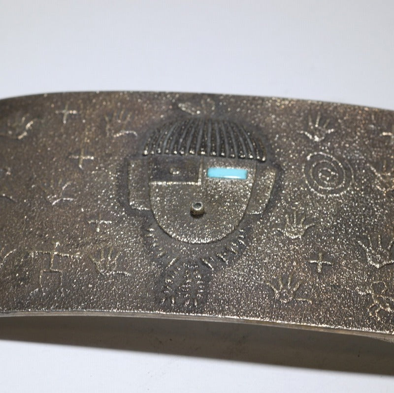 Kachina Buckle By Darryl Begay