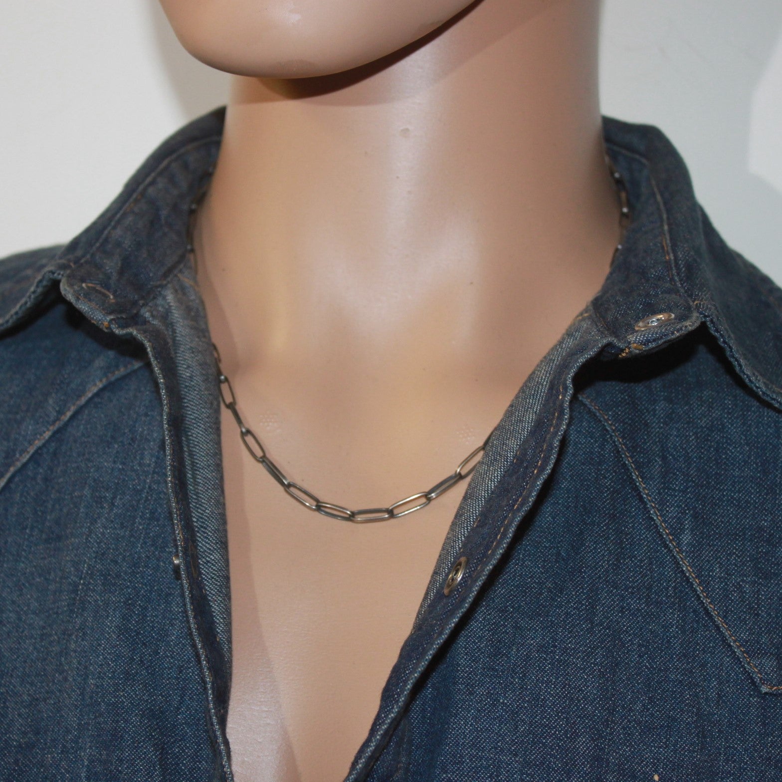 Silver handmade hopi chain