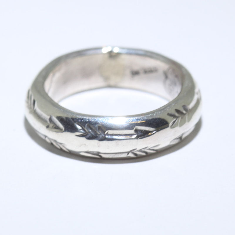 Silver ring by Arnold Goodluck s10