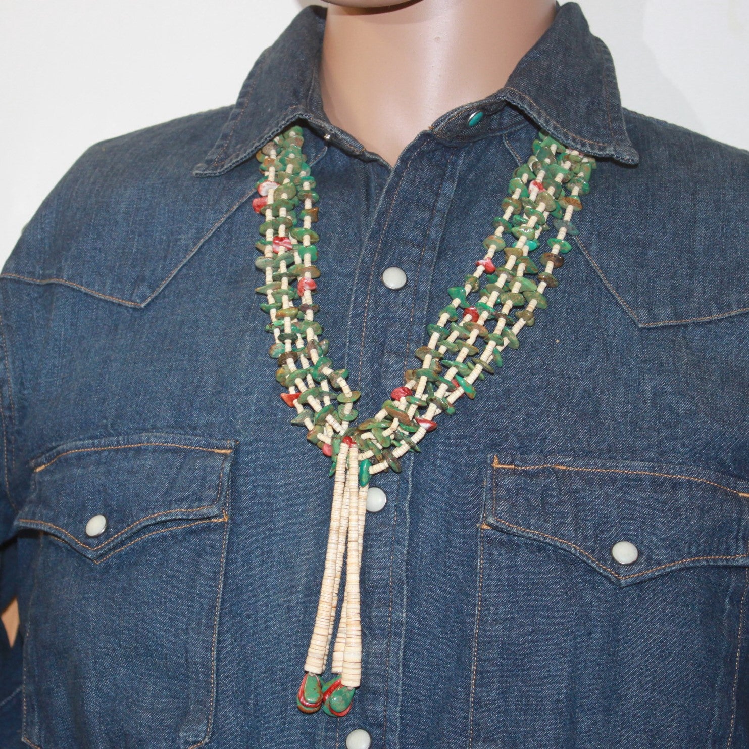 Turquoise Jaclas Necklace