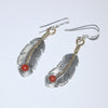 Feather Earring by Harvey Mace