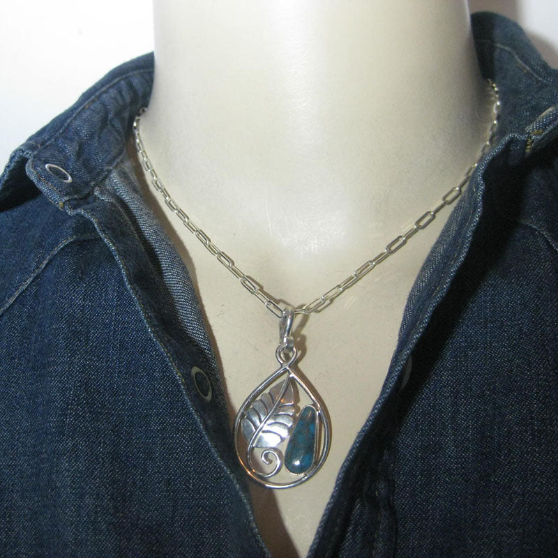 Carico Lake Pendant by Steve Yellowhorse