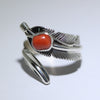 Feather Adjustable Ring by Harvey Mace