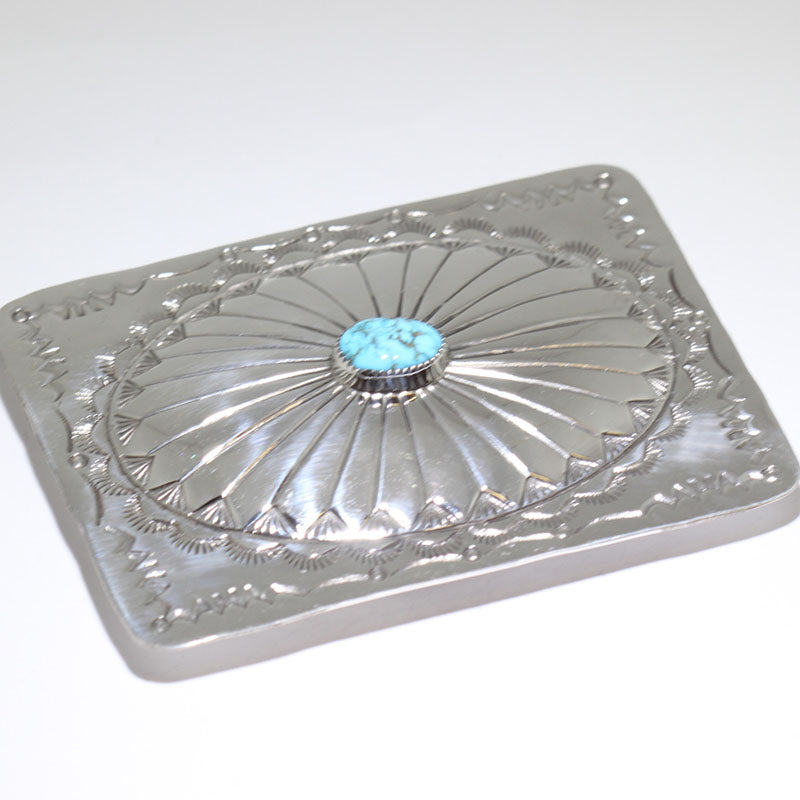 Turquoise Buckle by Navajo