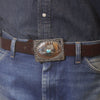 Turquoise Buckle by Navajo